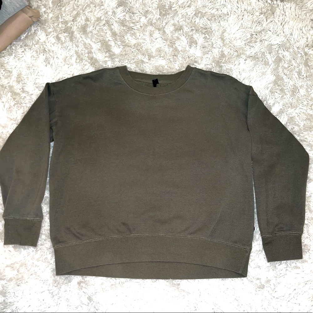 Army Green Crewneck